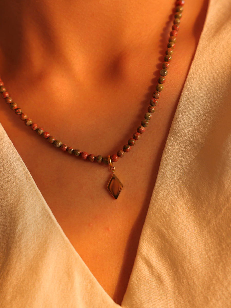 Geometric Grace Ketten-Charm