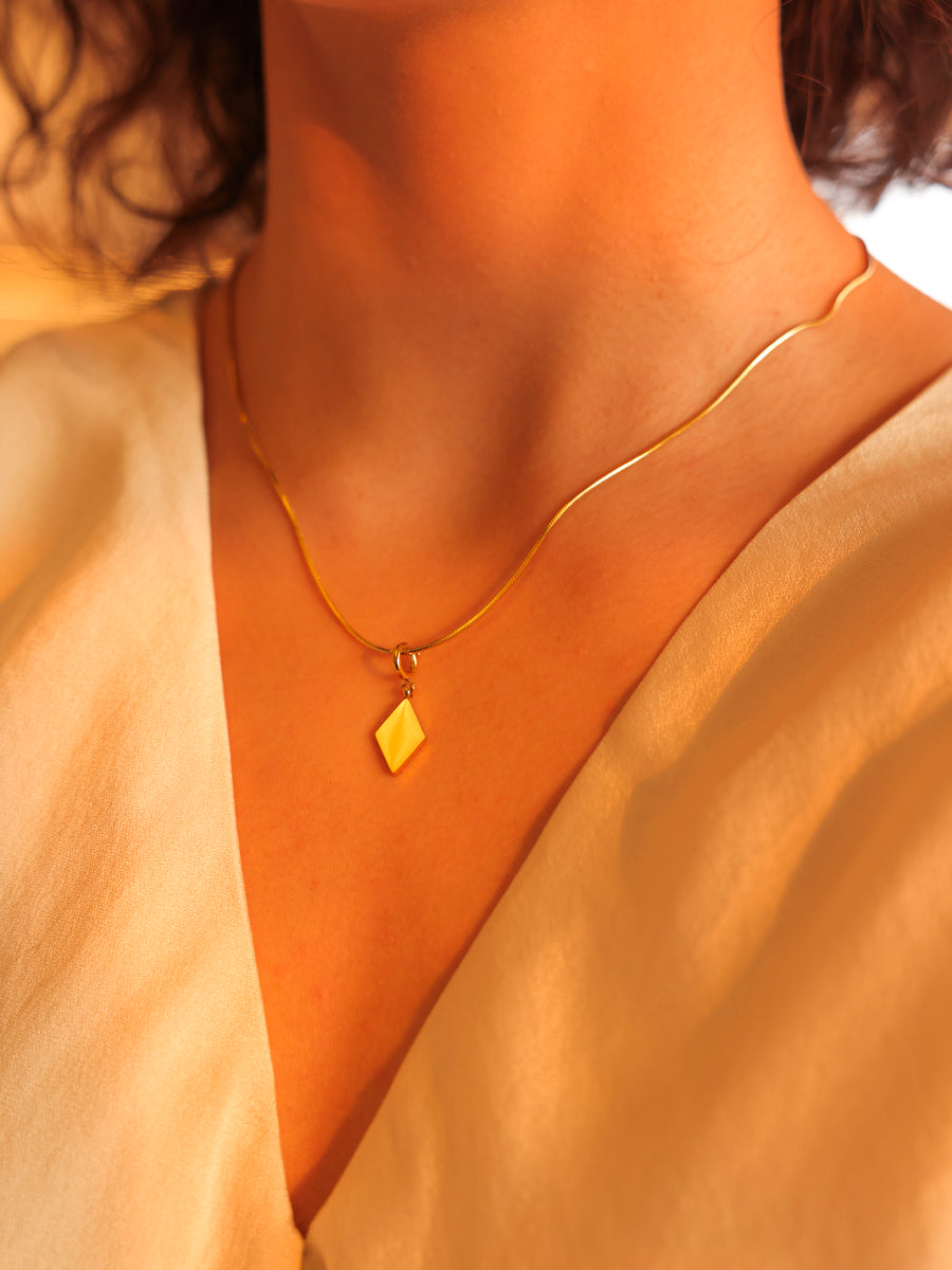 Geometric Grace Ketten-Charm