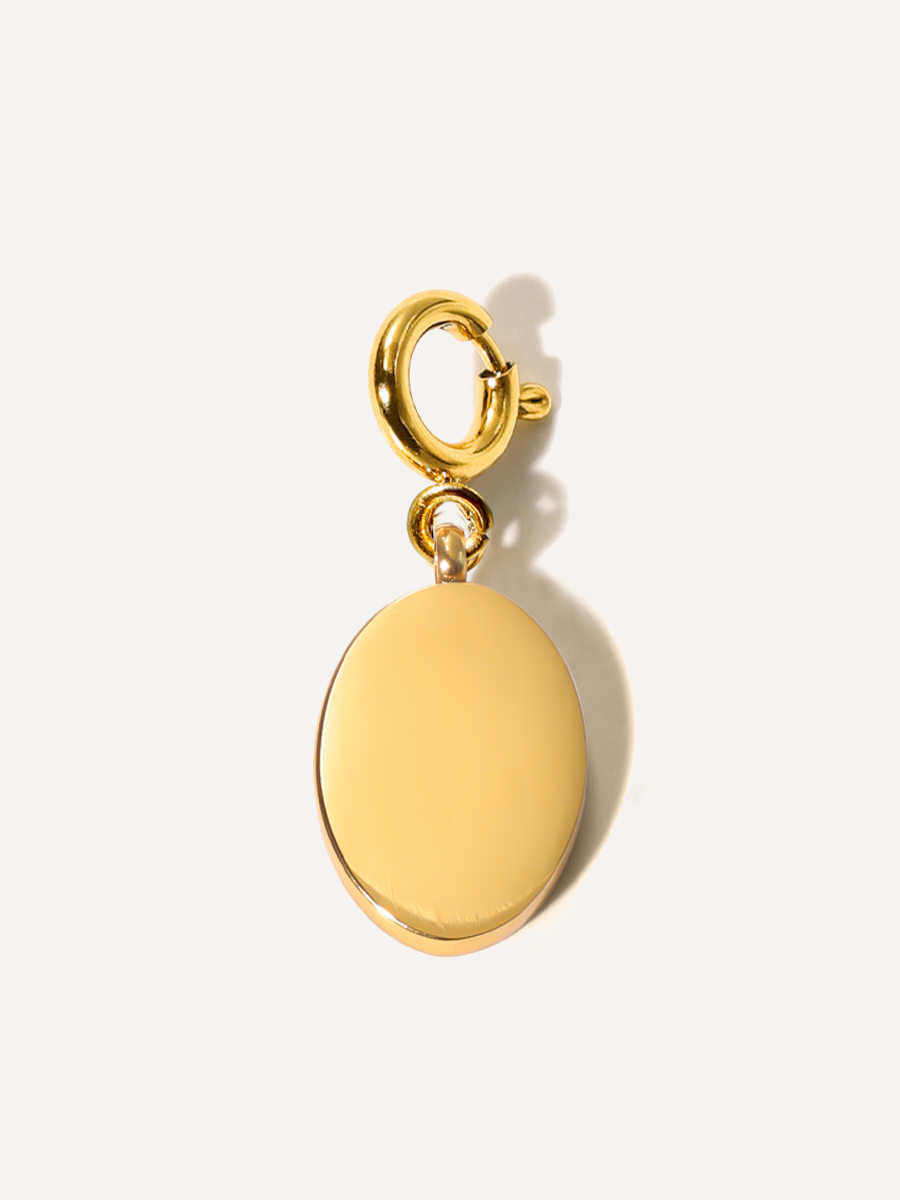 Oval Elegance Ketten-Charm