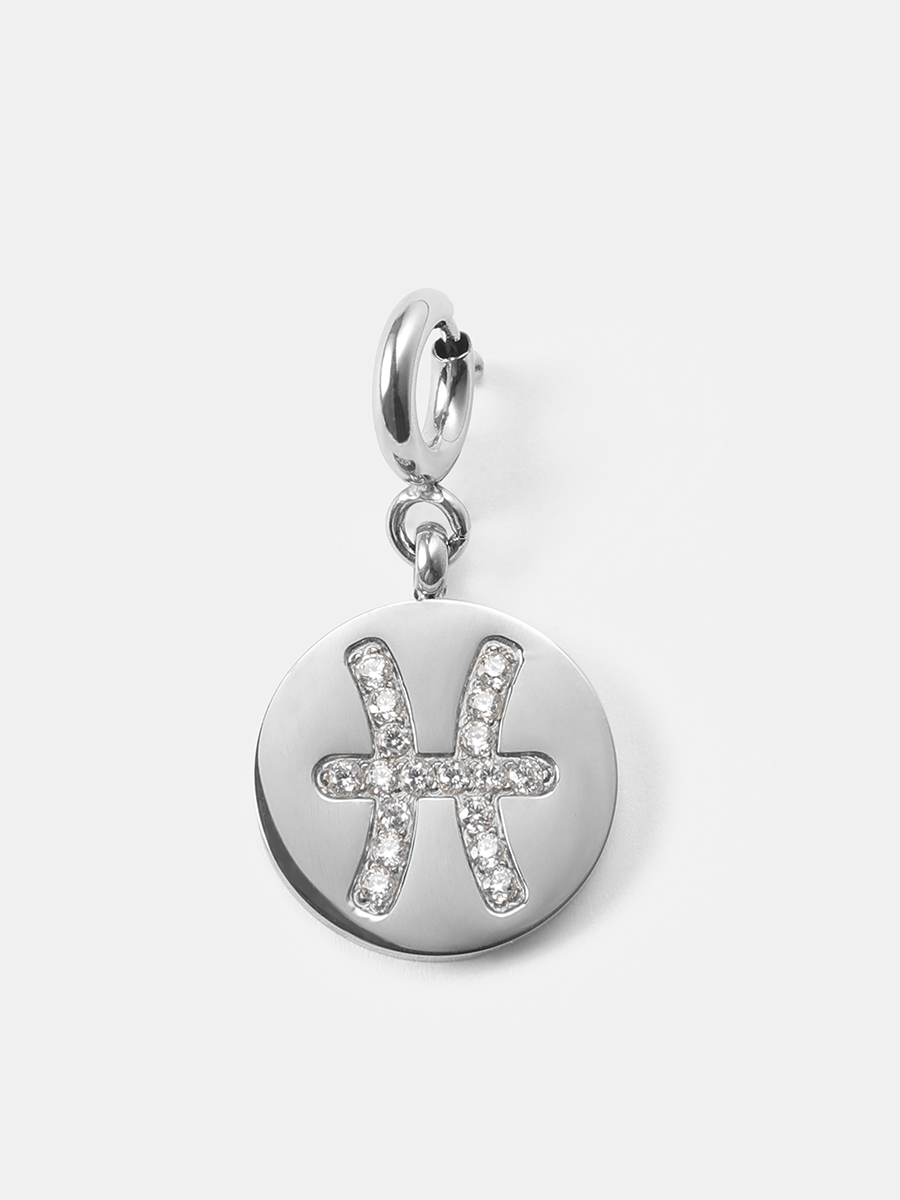Twinkling Zodiac Ketten-Charm - Pisces