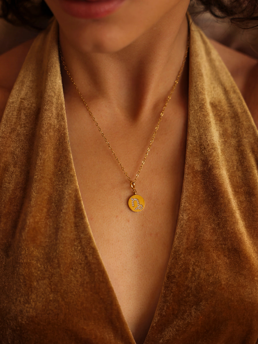 Twinkling Zodiac Ketten-Charm - Capricorn