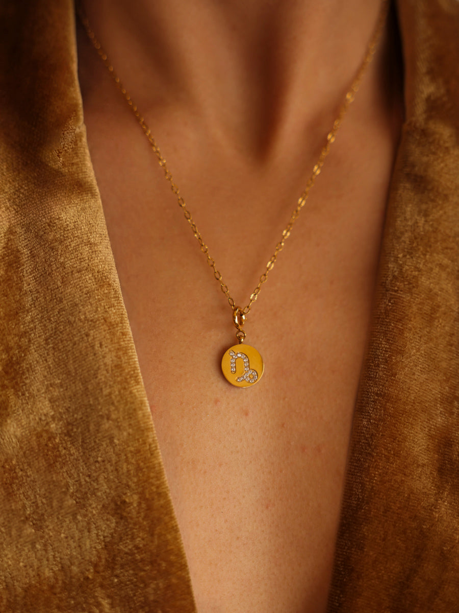 Twinkling Zodiac Ketten-Charm - Capricorn