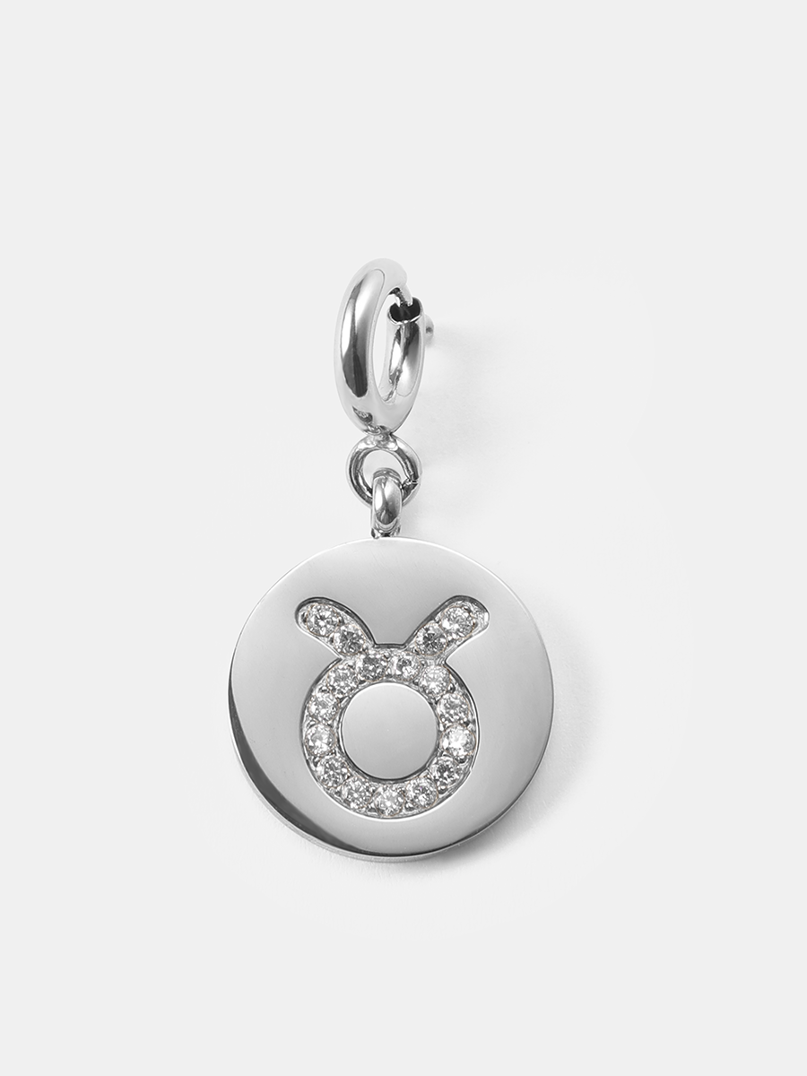 Twinkling Zodiac Ketten-Charm - Taurus