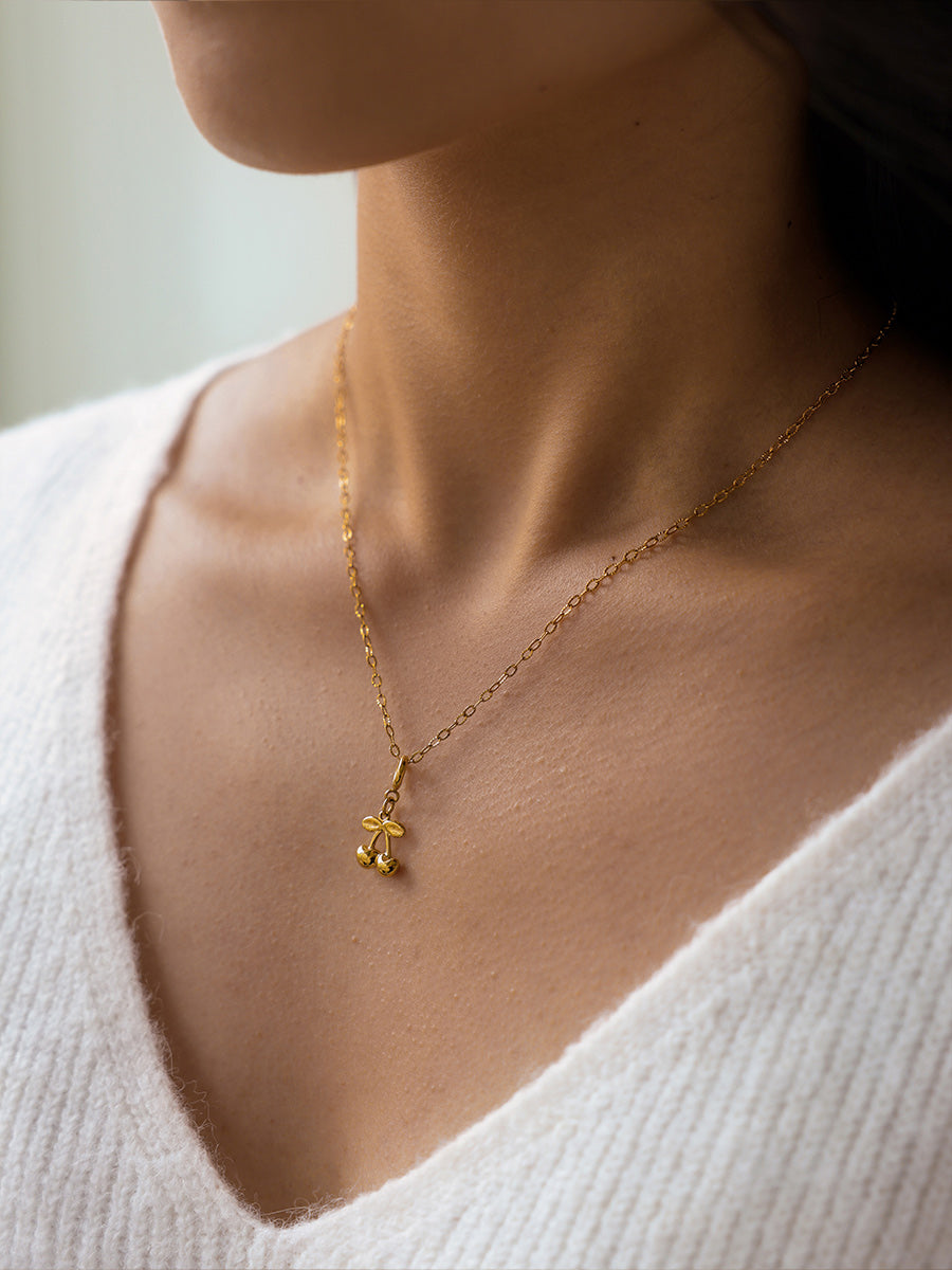 Cherry Delight Ketten-Charm