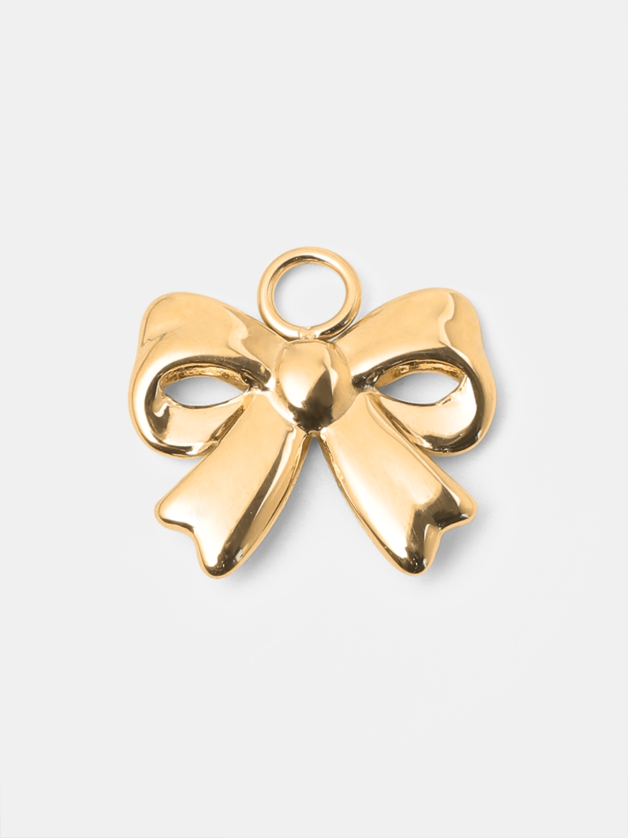 15,5x13,3mm Chic Knot Ohrring-Charm ICRUSH