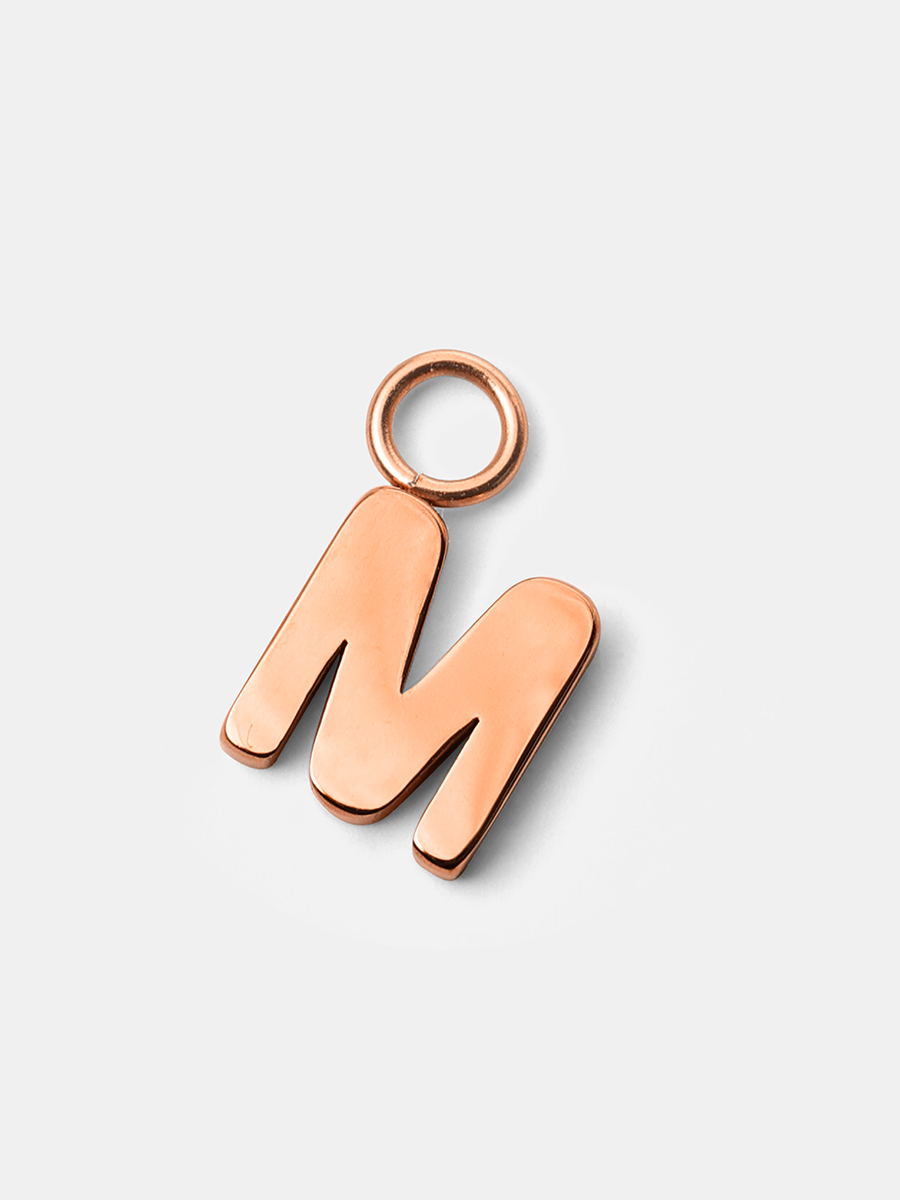 Pure Letter Ohrring-Charms