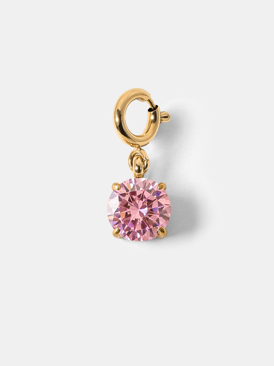 Crystal Delight Pink Ketten-Charm ICRUSH