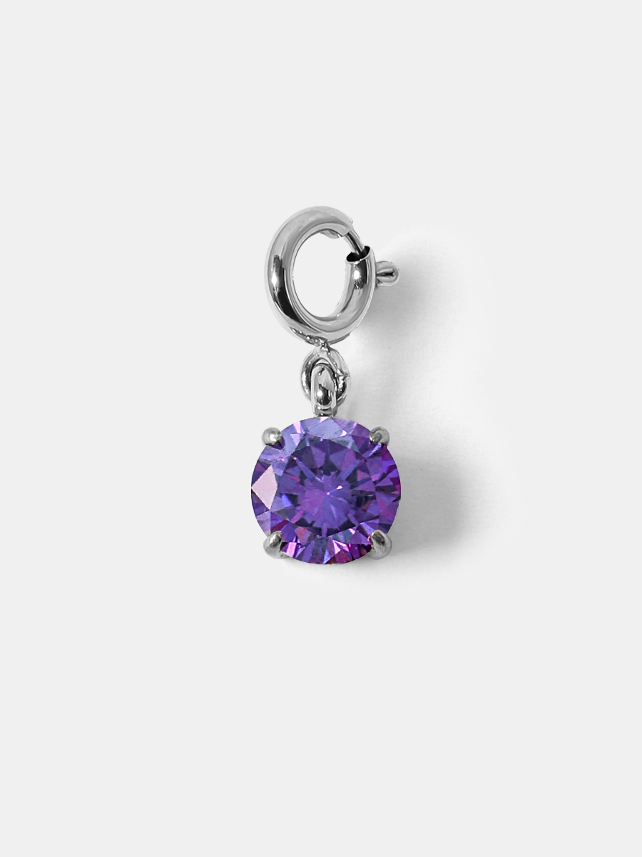 Crystal Delight Purple Ketten-Charm
