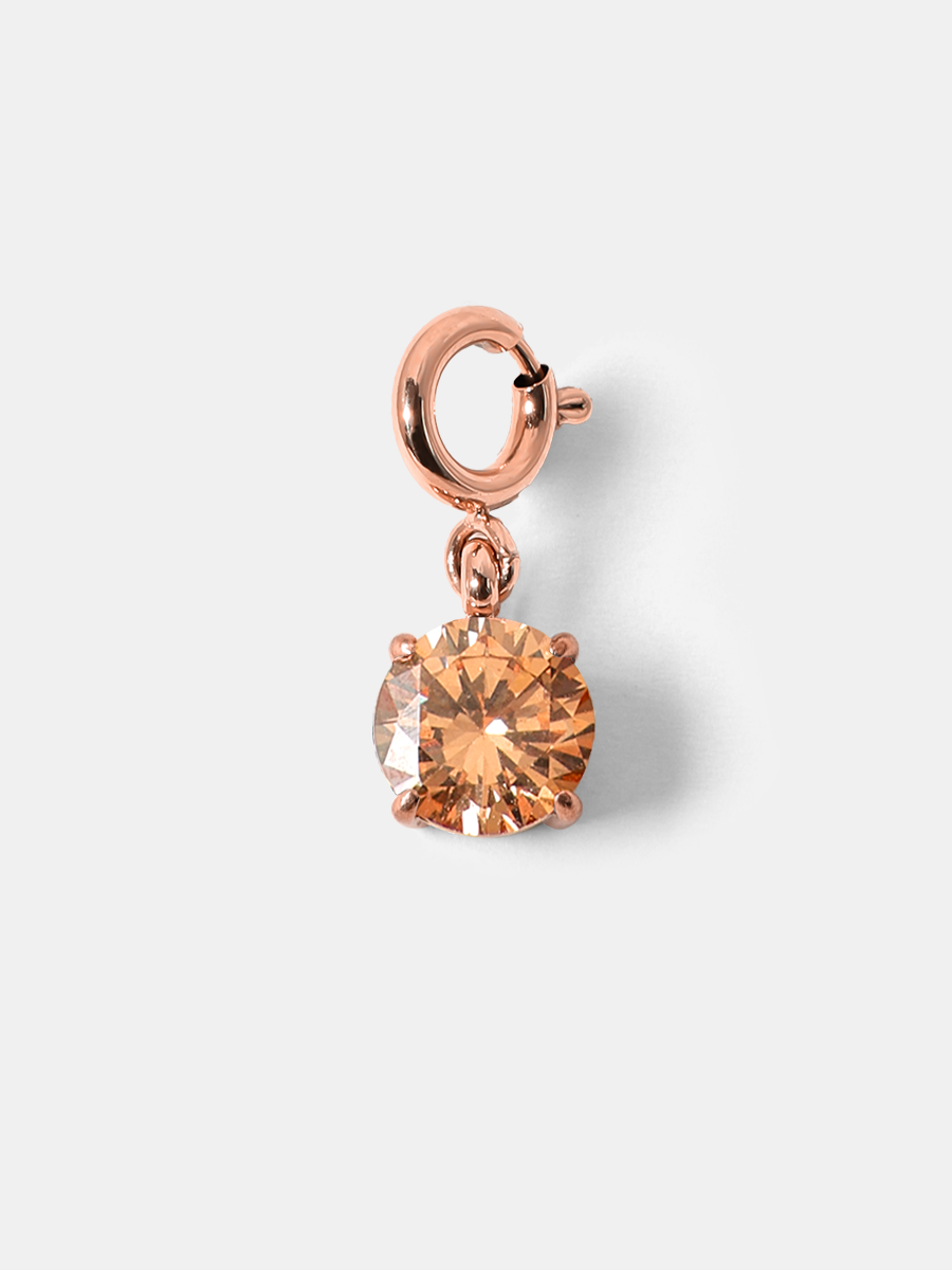 Crystal Delight Champagne Ketten-Charm