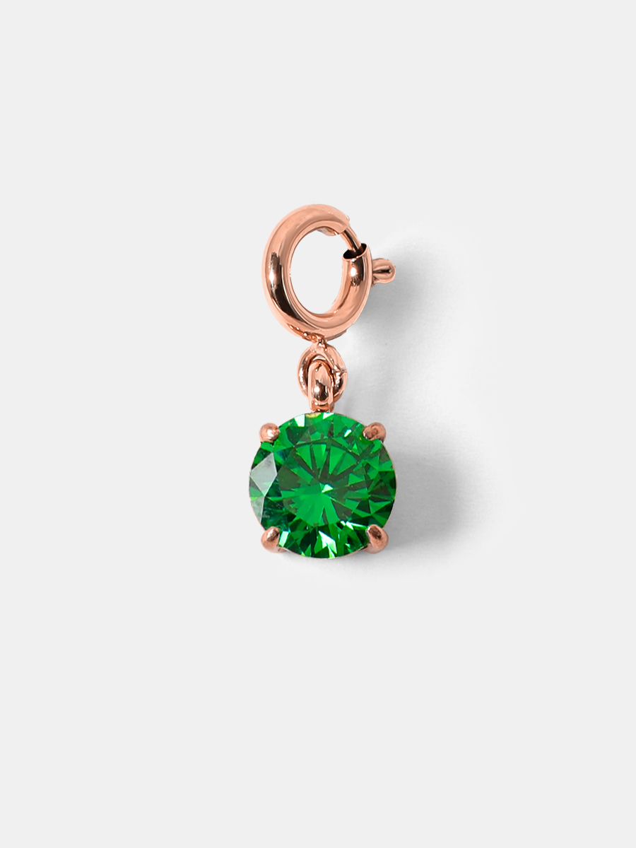 Crystal Delight Green Ketten-Charm