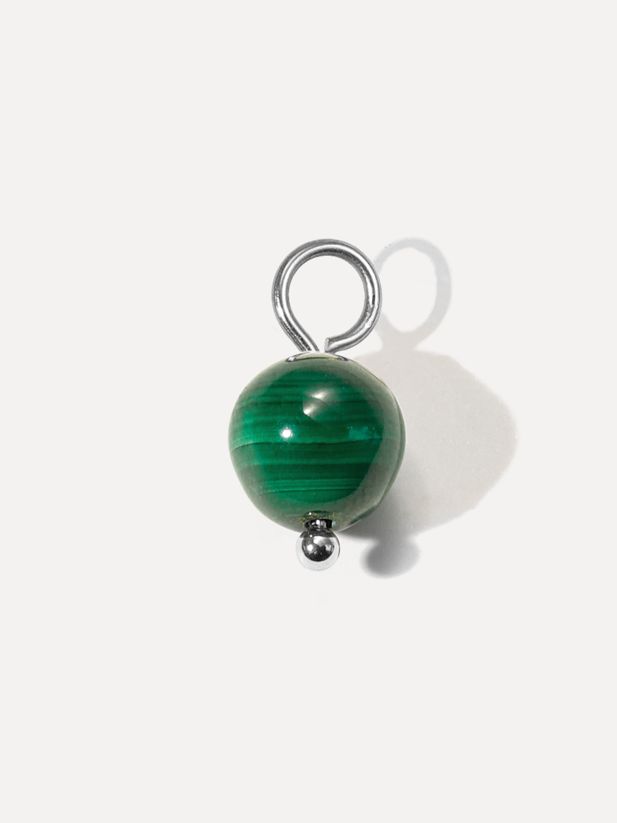8mm Verdant Elegance Ohrring-Charm