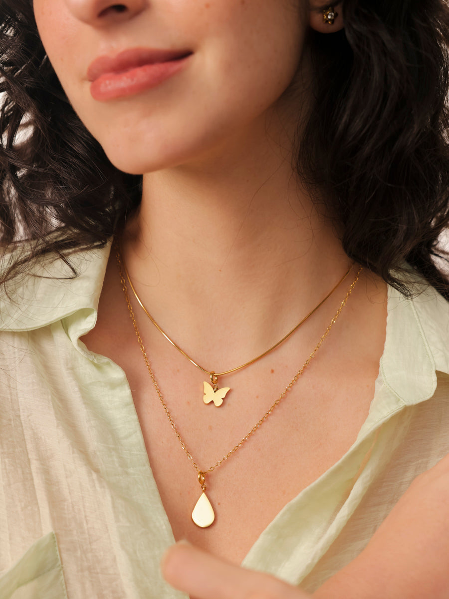 Teardrop Harmony Ketten-Charm