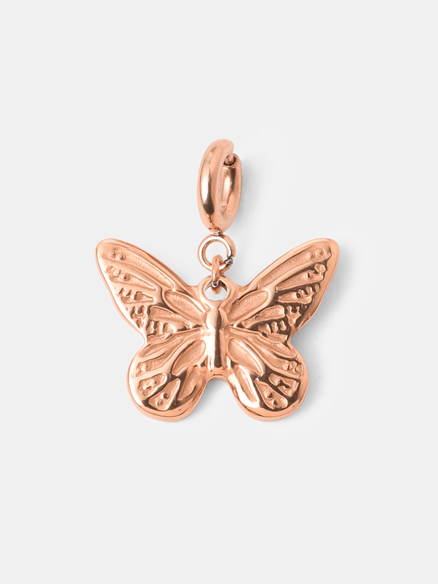 Floral Butterfly Ketten-Charm