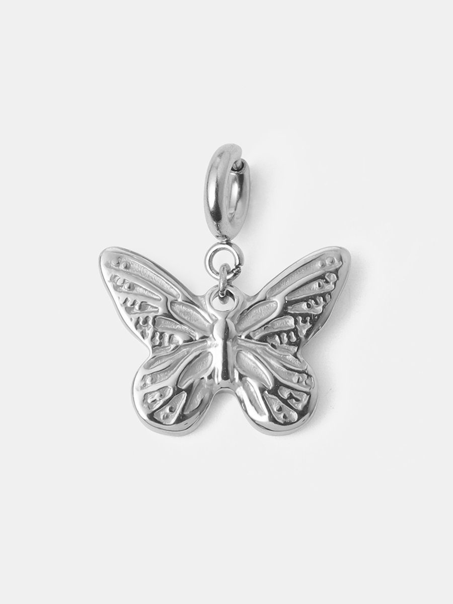 Floral Butterfly Ketten-Charm