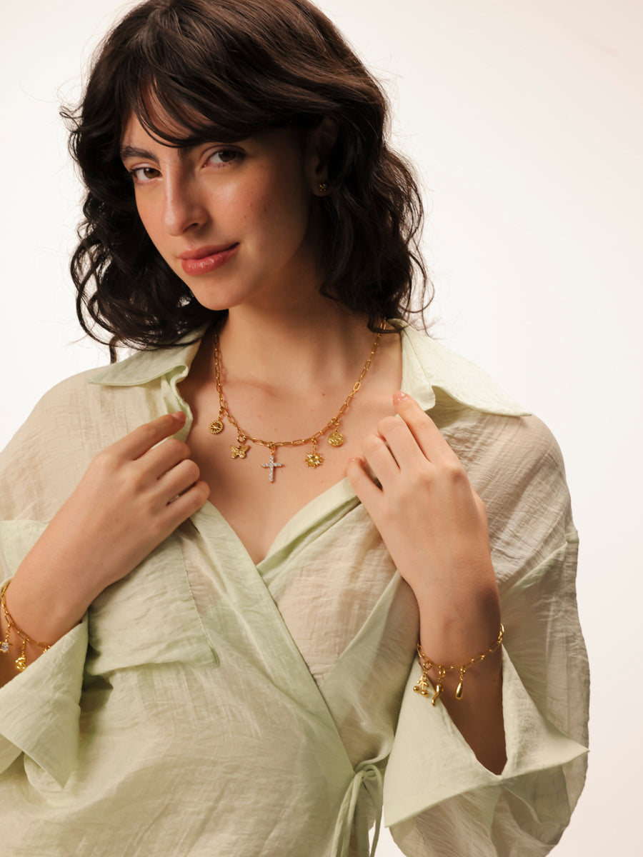 Elegant Sun Ketten-Charm