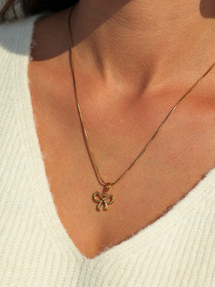 Shiny Bow Ketten-Charm