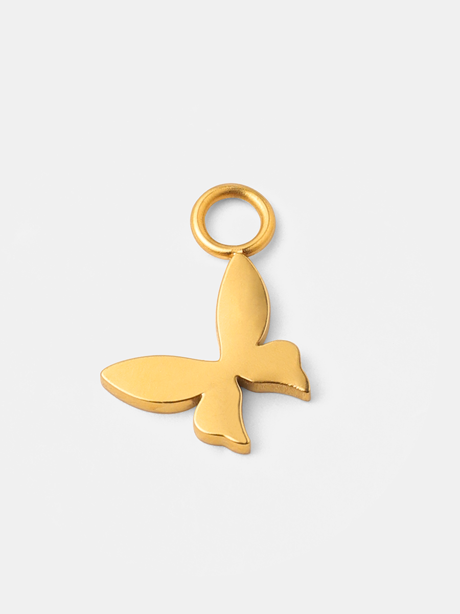 8,4x10,2mm Lyrical Butterfly Ohrring-Charm