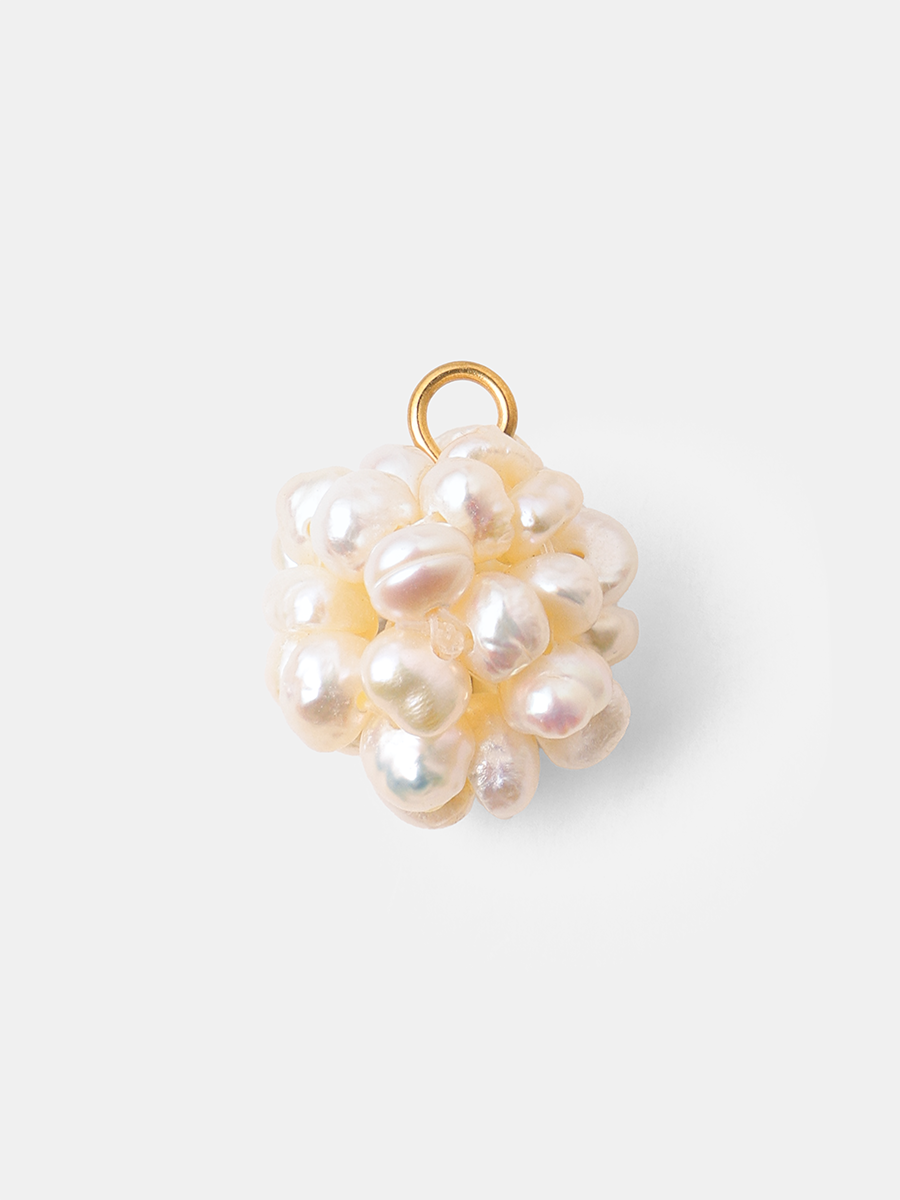 14mm Pearl Lullaby Ohrring-Charm