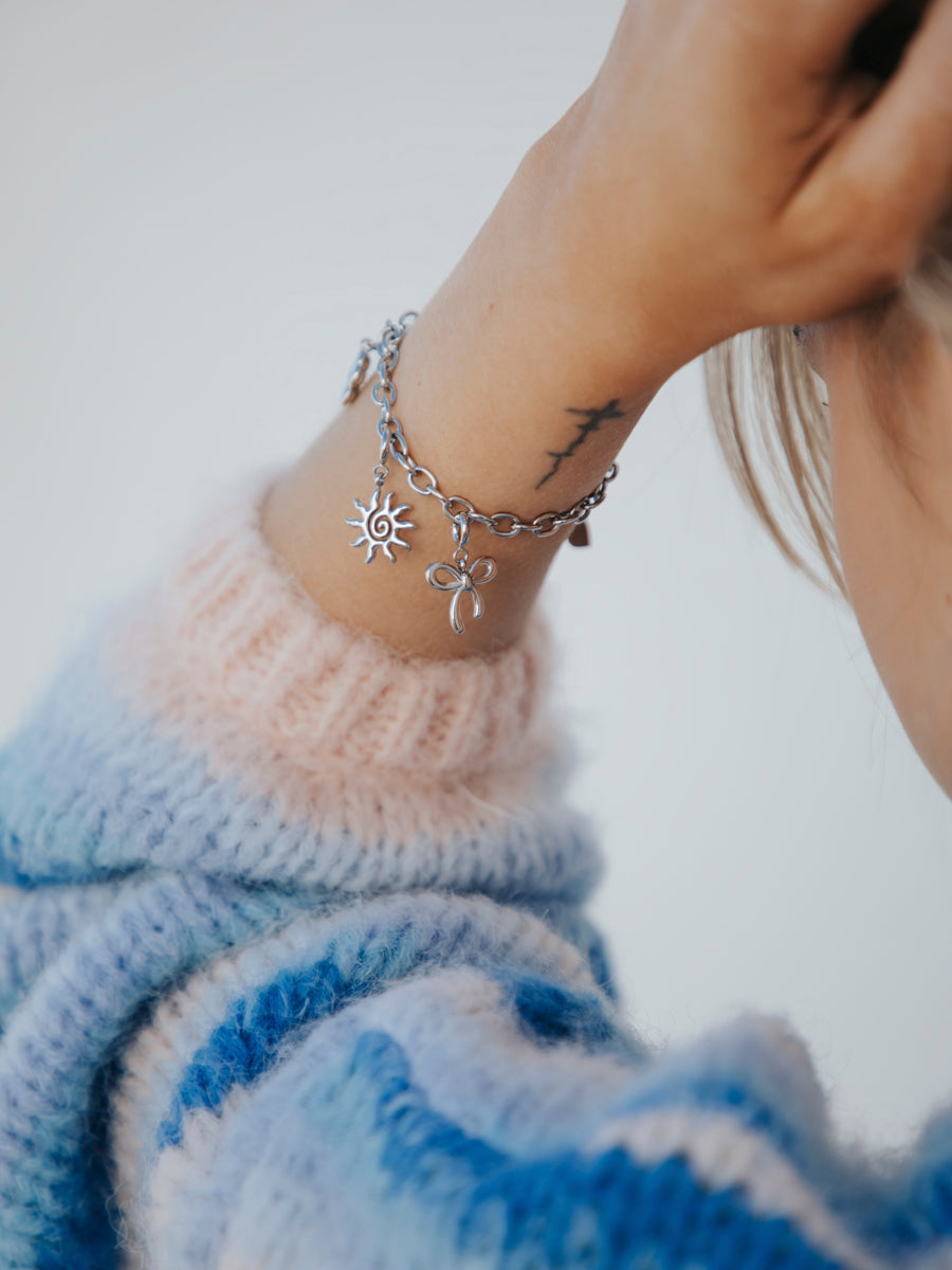 Sweetheart Bow Ketten-Charm