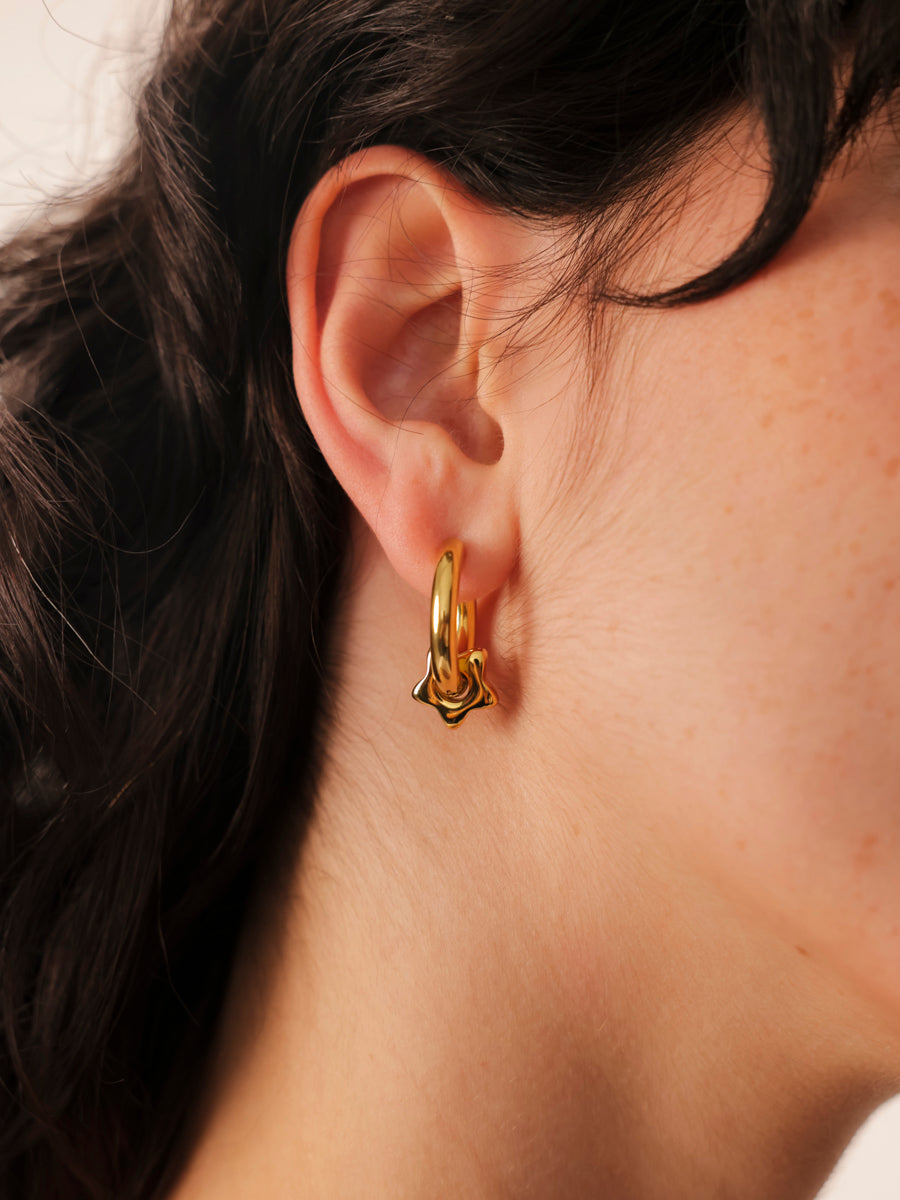 13,2mm Silent Star Ohrring-Charm