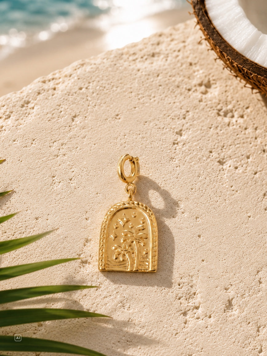 Tropical Coconut Ketten-Charm
