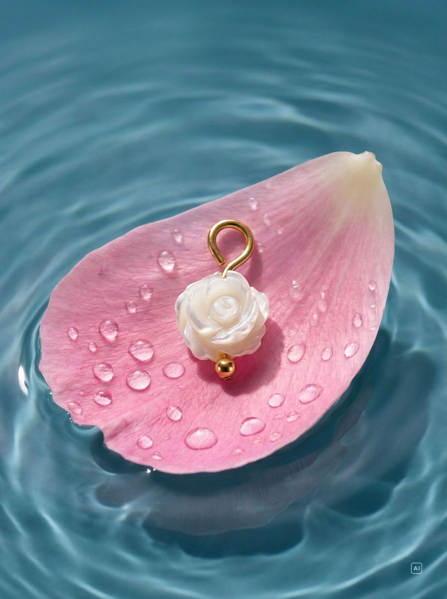 Lively Petal Ohrring-Charm