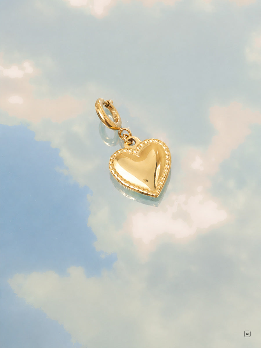 Warmth Heart Ketten-Charm