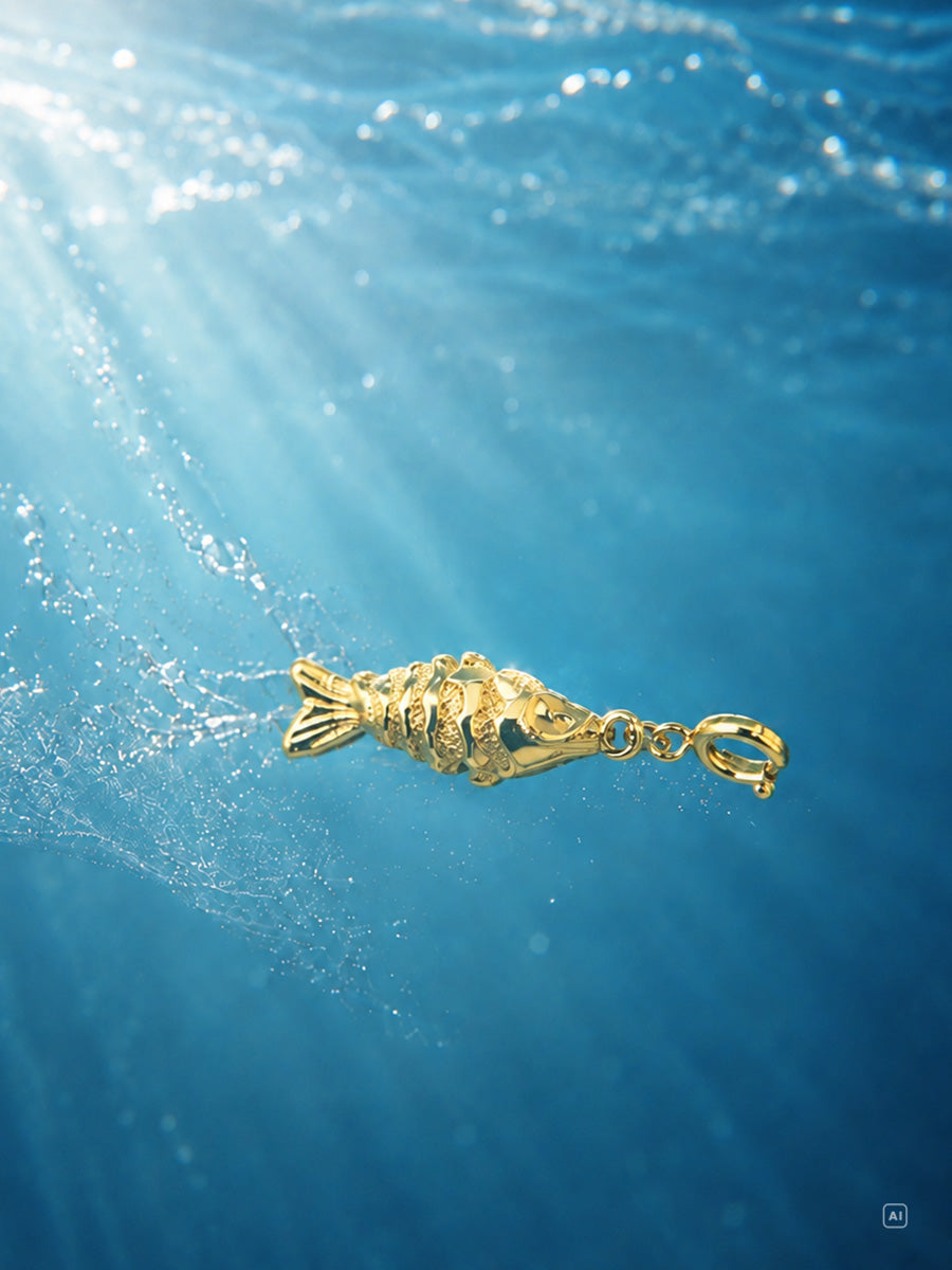 Coral Fish Ketten-Charm