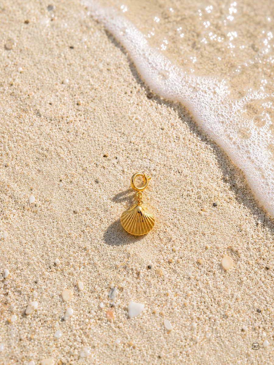 Mermaid Shell Ketten-Charm