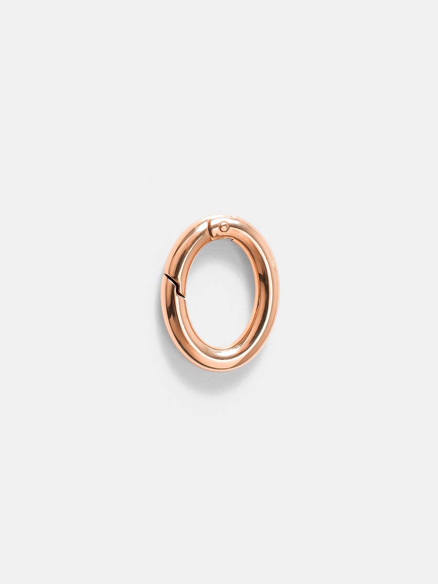 Crush Link Clasp Oval