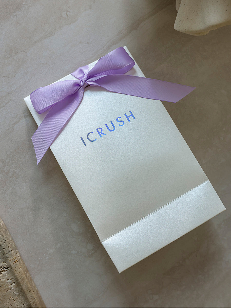 GESCHENKVERPACKUNG-Purple Ribbon