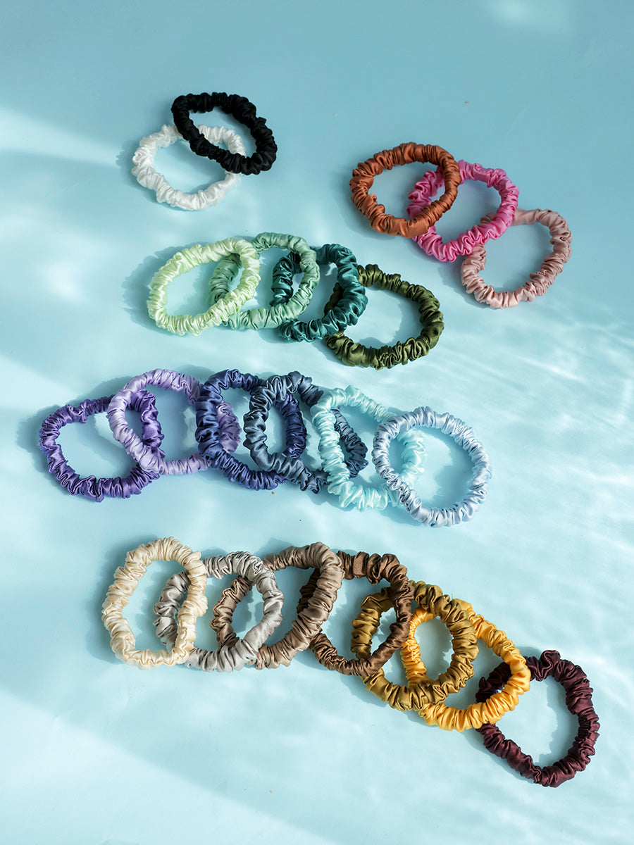 Pure Silk Scrunchie Bundle