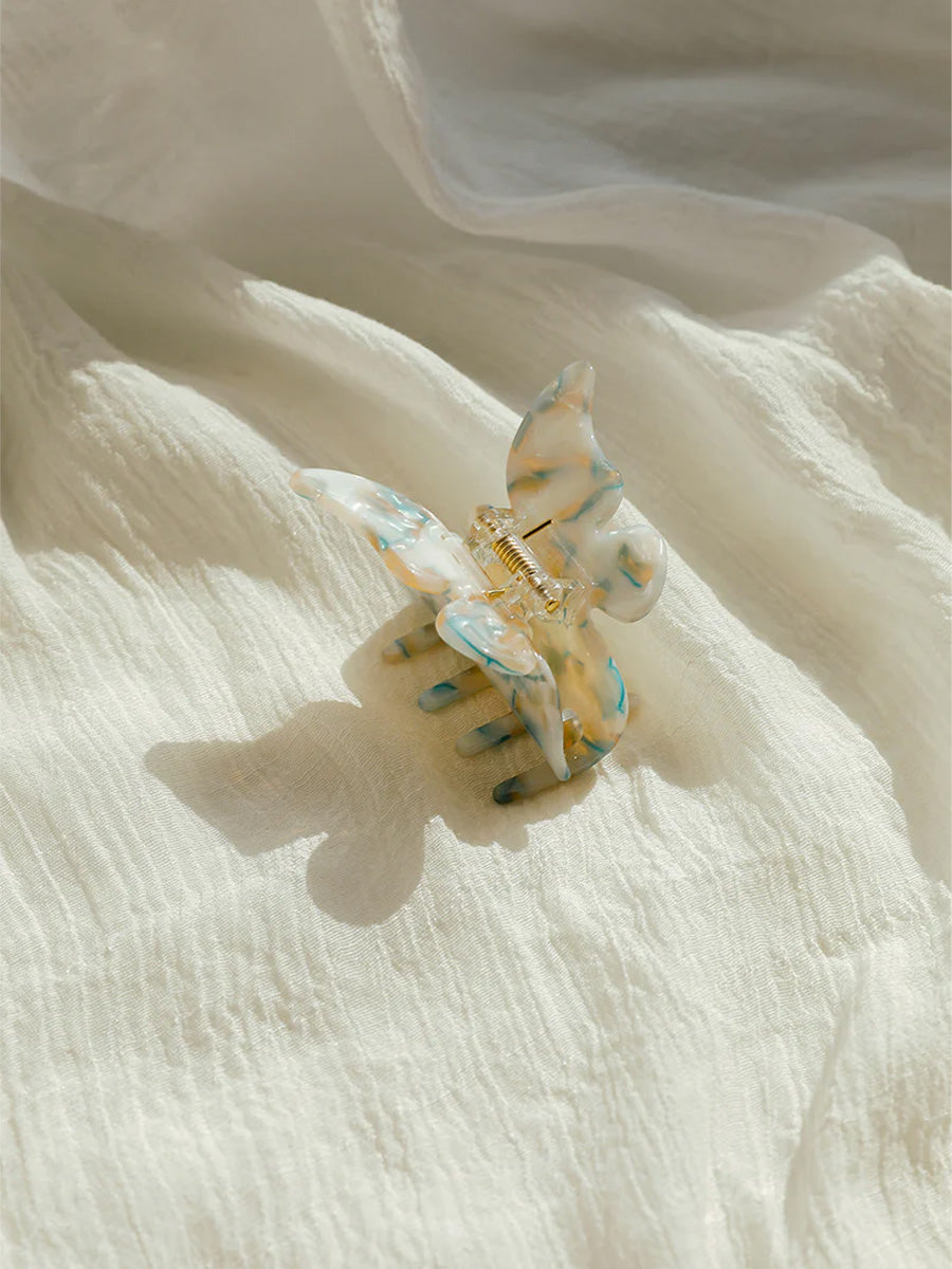 Butterfly Wings Haarklammer Morning Mist Green