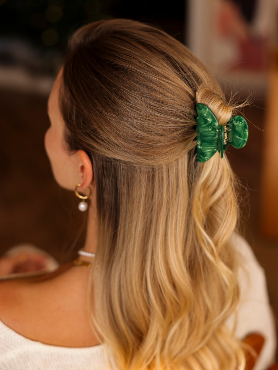 Dreamy Vibe Haarklammer Green Marble