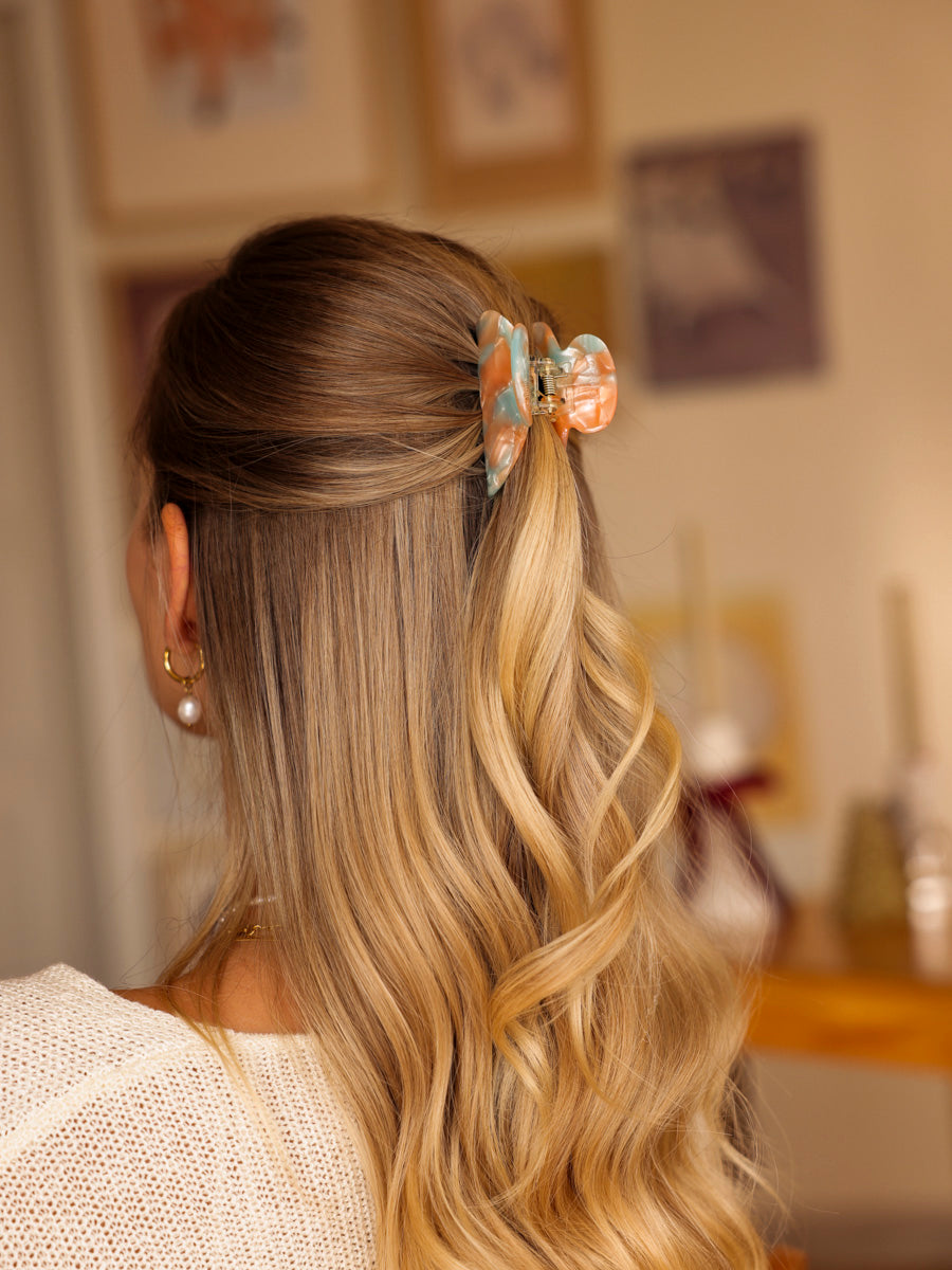 Dreamy Vibe Haarklammer Peach Blue