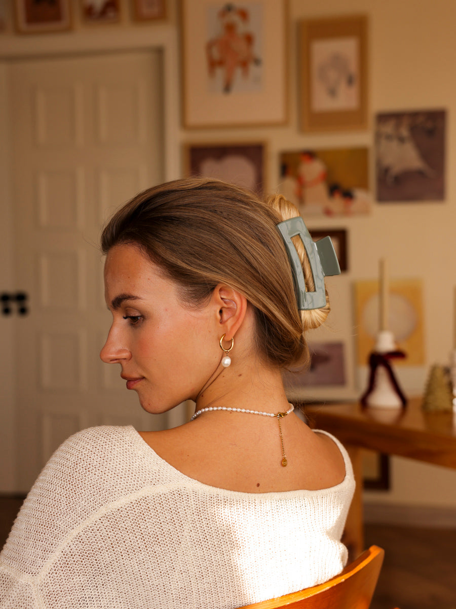 Modern Style Haarklammer Classic Striped