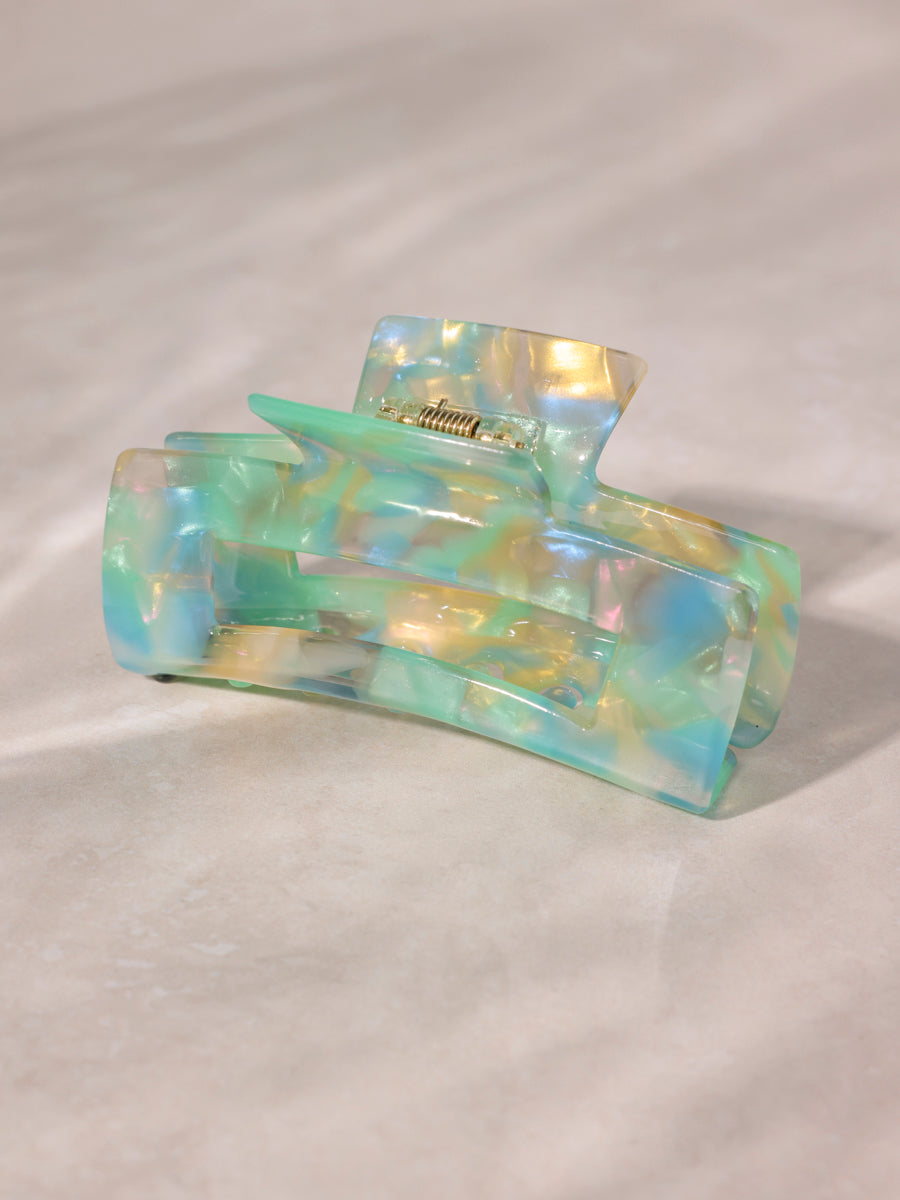 Modern Style Haarklammer Sea Green