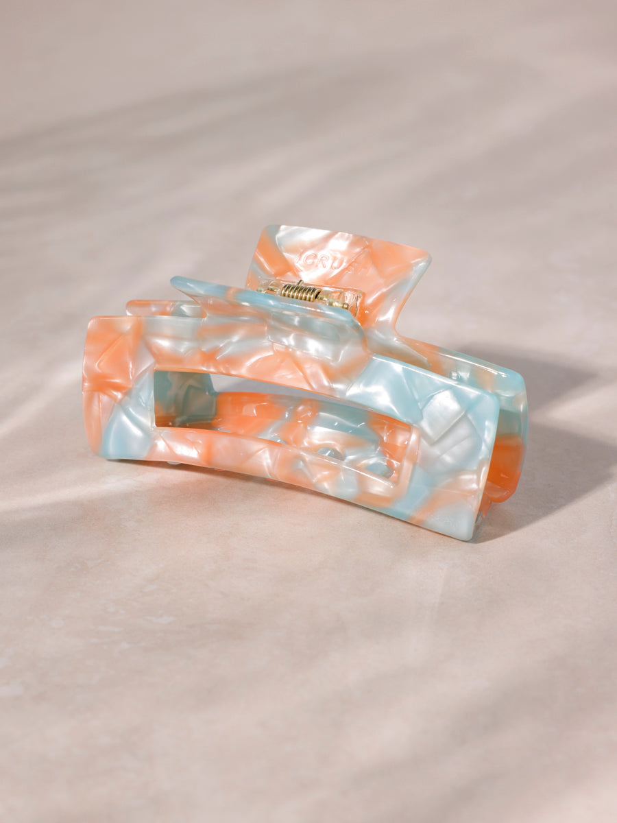 Modern Style Haarklammer Peach Blue