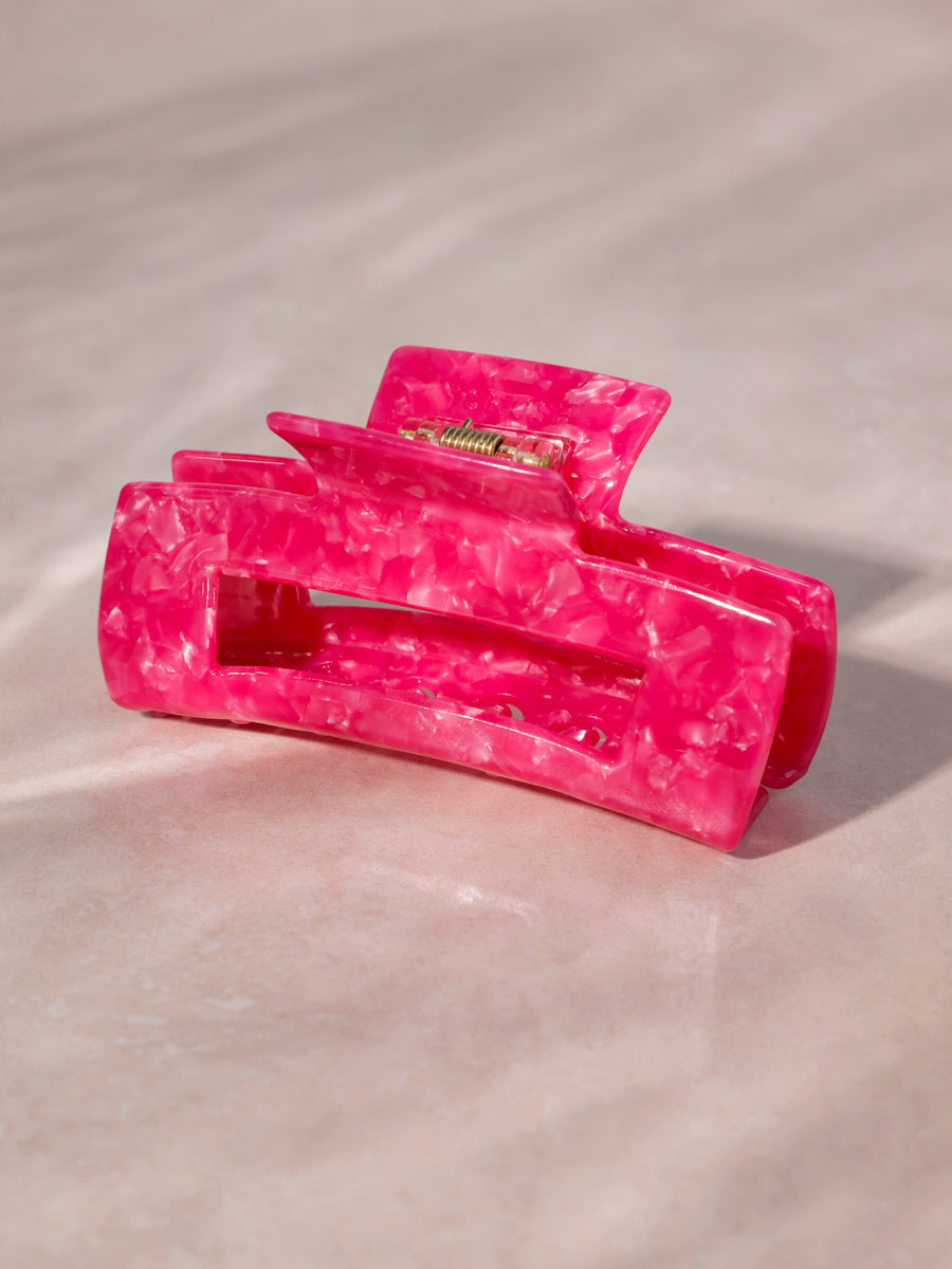 Modern Style Haarklammer Berry Pink