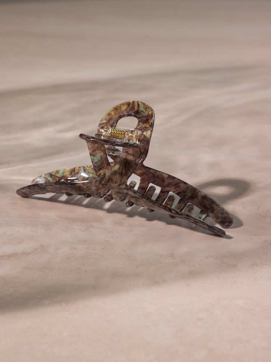 Delightful Haarklammer Purple-gold