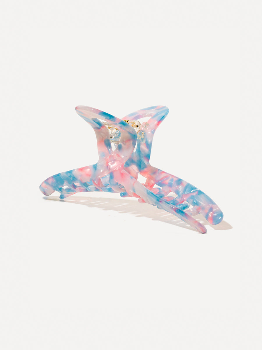 Delightful Haarklammer Blue-pink