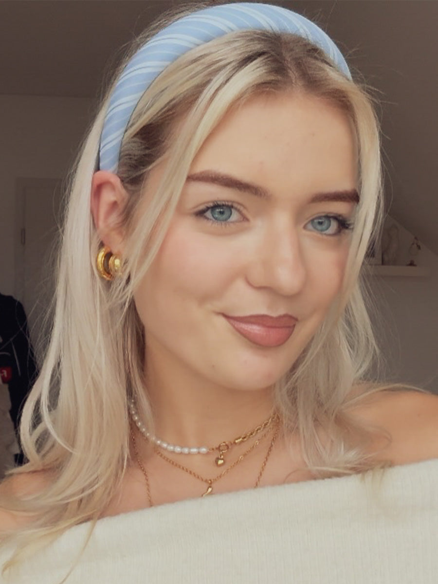 Pure Stripes Navy-striped headband