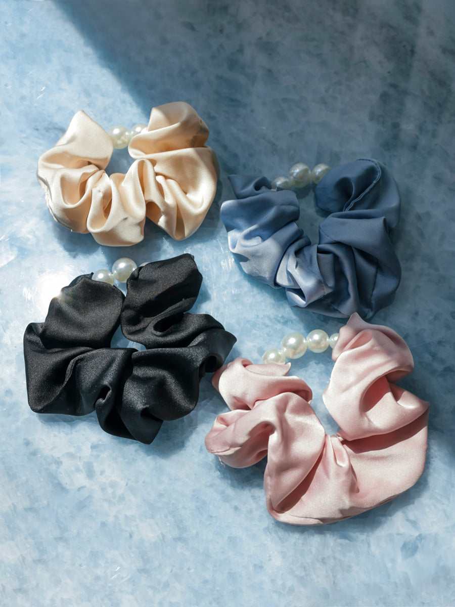Pearl Elegance Scrunchie
