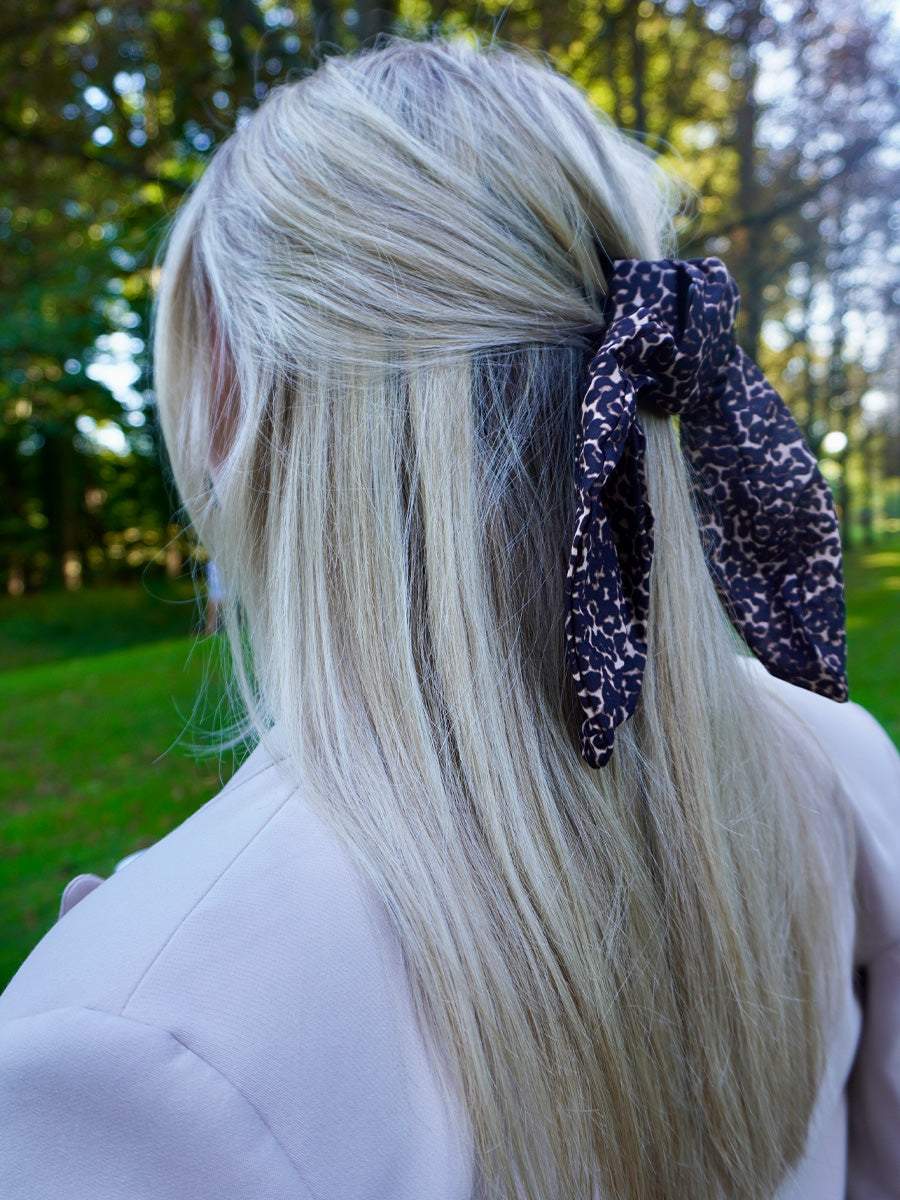 Elegant Flow Leopard Hair Clip