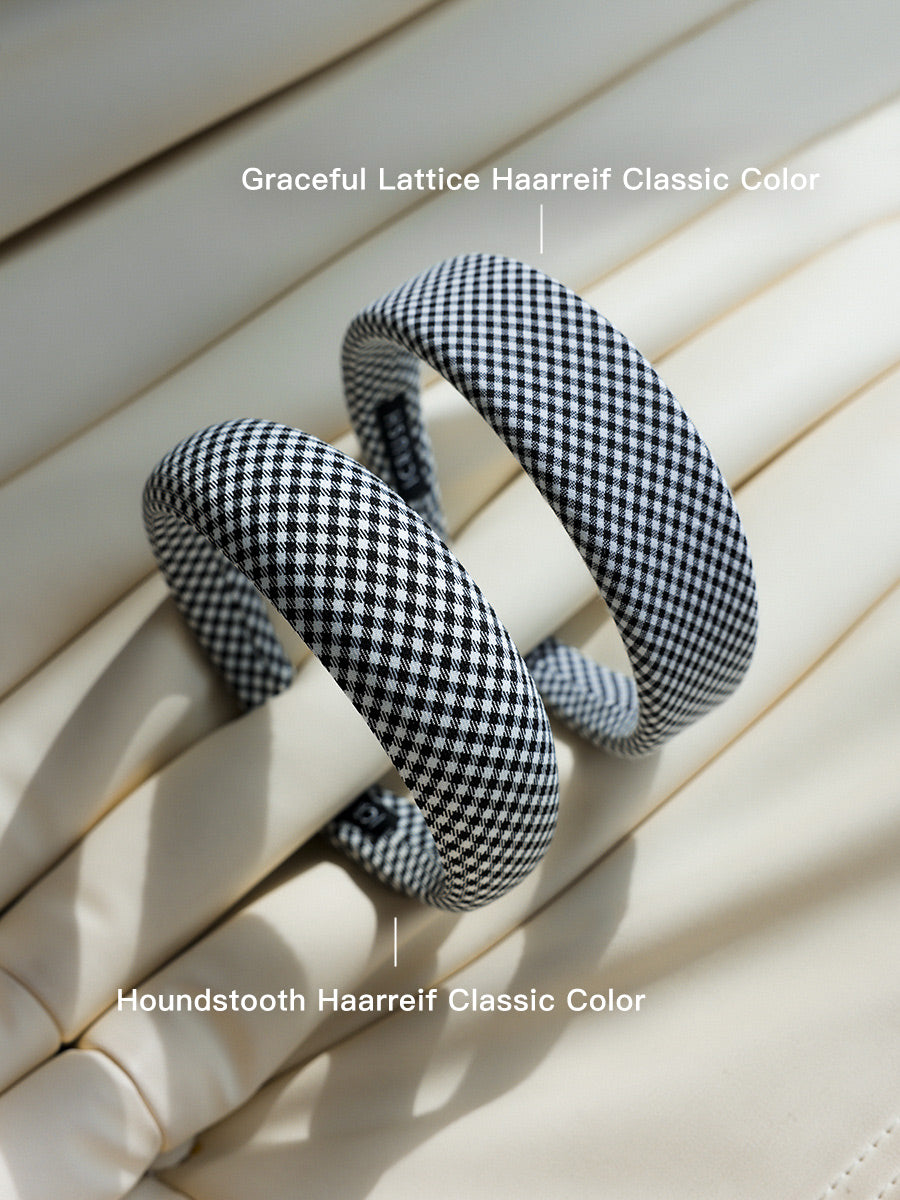 Houndstooth Haarreif Classic Color