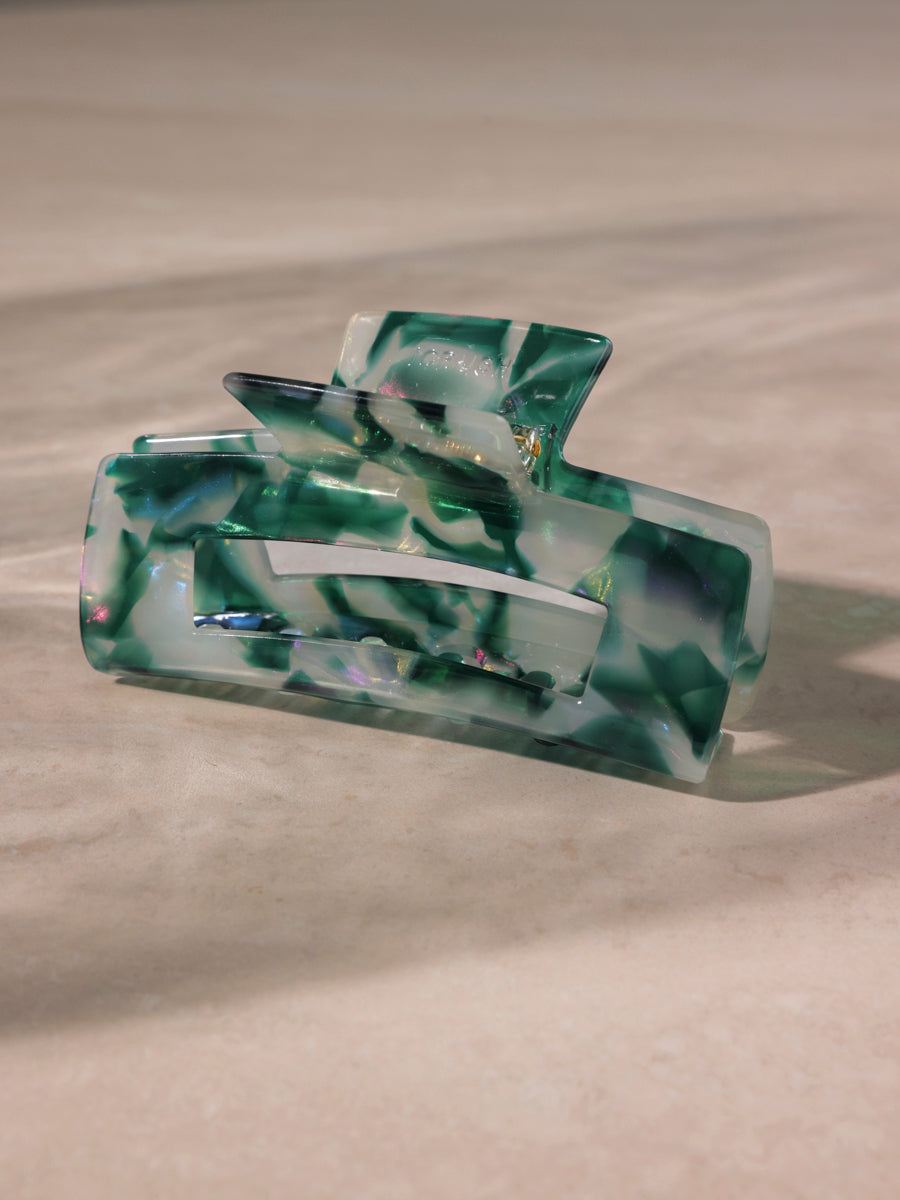 Elegant Ease Haarklammer Emerald Green