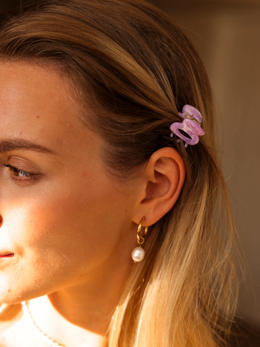 Vibrant Set Mini-Haarklammer Violet