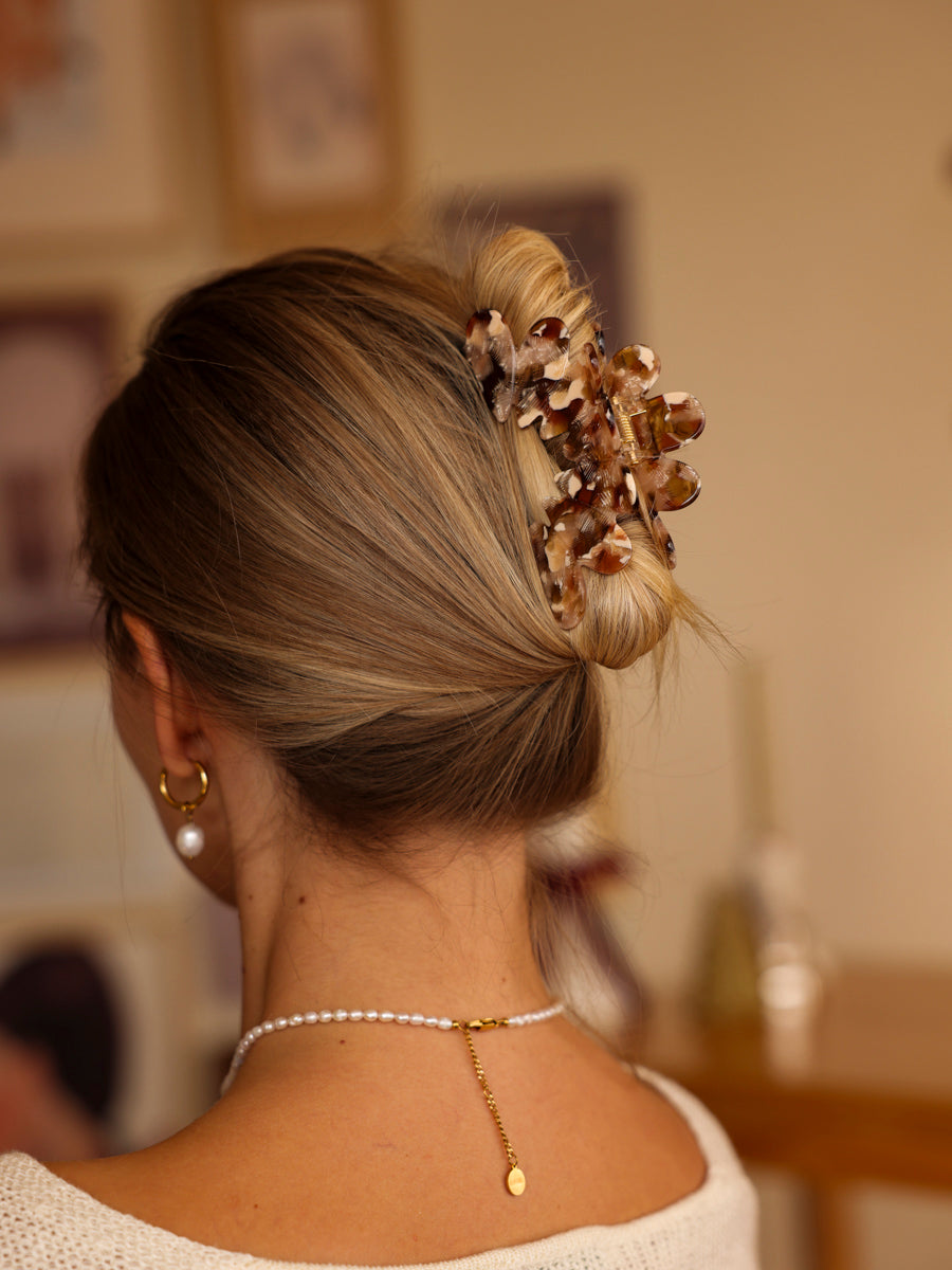 Gentle Flight Haarklammer Coffee