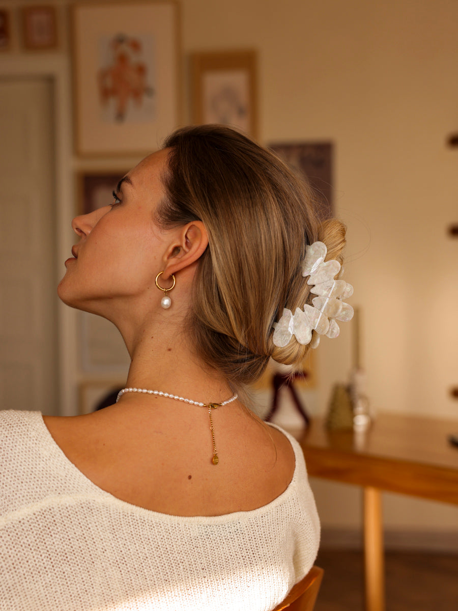 Gentle Flight Haarklammer White