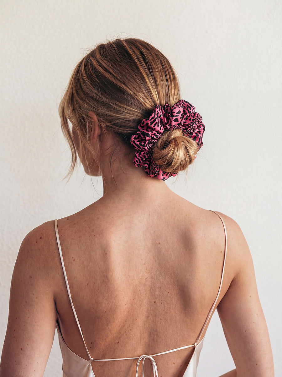 Leopard Beauty Scrunchie